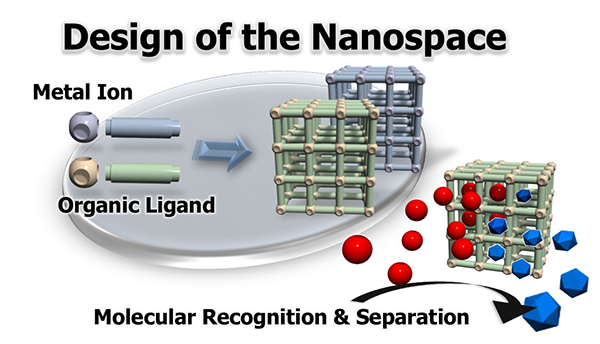 金属錯体ナノ空間の精密設計と分子認識機能の開拓