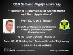 Lecture(Prof. Alan E. Rowan)