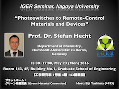Lecture(Prof. Stefan Hecht)